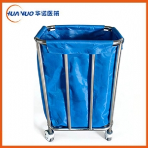 不锈钢污衣袋车:B27-1