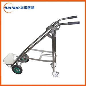 B30 全不锈钢氧气瓶推车